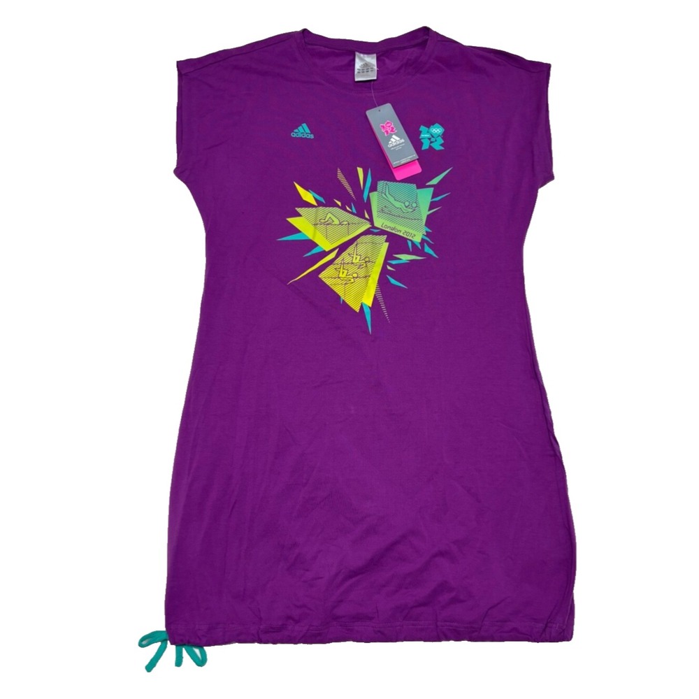 Adidas Womens Dress Size Medium 2012 Olympics Synchronized Swimming Water NWT